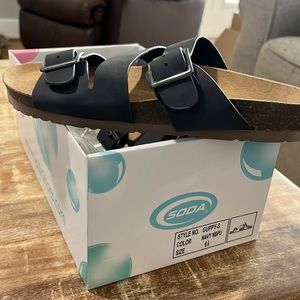 SODA sandals, new in box size 6 1/2 from Dress Up